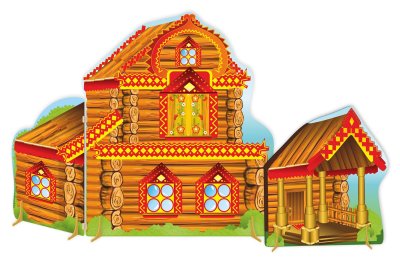 Декорация "Теремок" из трех частей 50928 галерея 1