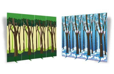 Двусторонняя декорация "Лес. Лето-Зима" — jpg/51501_3.jpg