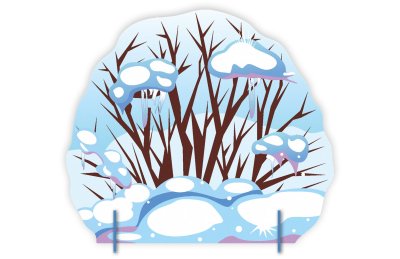 Двусторонняя декорация "Куст. Лето-Зима" — jpg/51509_2.jpg