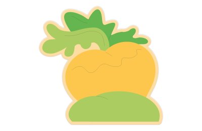 Комплект декораций "Репка" 51551 галерея 6