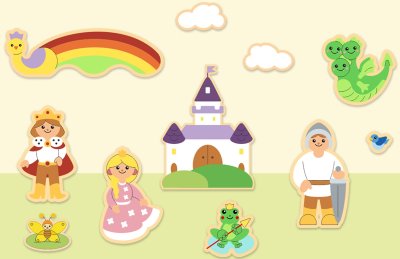 Комплект декораций "Сказка" 51553 галерея 1