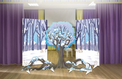 Комплект декораций с двусторонней ширмой “Зимний Лес” — jpg/51654.jpg