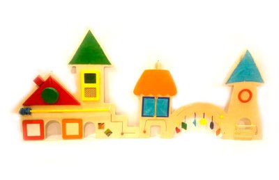 Развивающая настенная панель "Городок" 52009 галерея 2