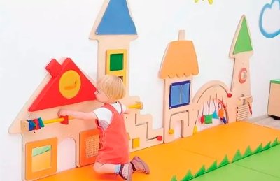 Развивающая настенная панель "Городок" 52009 галерея 1
