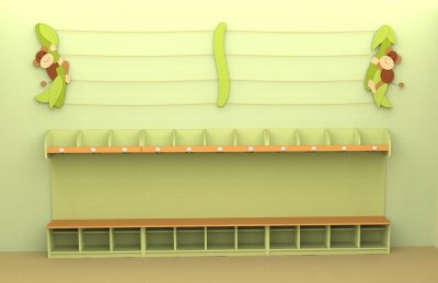 Галерейная система "Велелые обезьянки" 46822 галерея 1