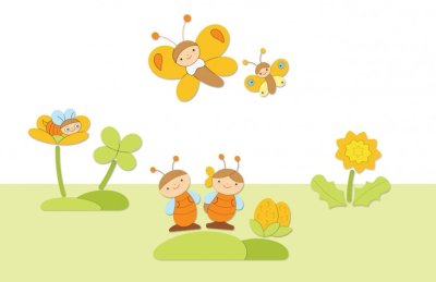 Декорация "Четырёхлистный клевер" 42х60 см 48644 галерея 1