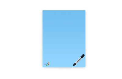 Комплект магнитно-маркерных панелей (4 шт) 40494 галерея 1