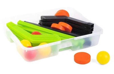 Комплект Клюшка, шайба, мяч 18 деталей / в системе хранения 7126рос галерея 1