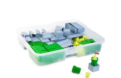 Конструктор Рыцарский замок / 100 деталей в системе хранения Игротека 7132рос галерея 2