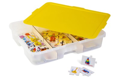 Комплект логических игр Мой дом / 3 комплекта в системе хранения Игротека 7222рос галерея 1