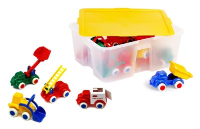 Игровой набор "Спецтехника" 28 мини-машинок 7256рос галерея 1