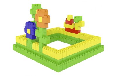 Крупногабаритный конструктор Мультистрой / 675 деталей 8003Р галерея 3