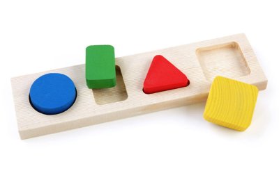 Комплект деревянных вкладышей Геометрия / в системе хранения 7713рос галерея 4