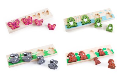 Комплект деревянных вкладышей Больше-меньше / в системе хранения 7714рос галерея 2