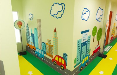 Бюджетное оформление для детского сада и школы "Город" 40914 галерея 5