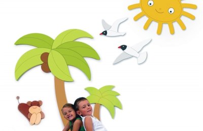 Декорация "Пальмовое дерево" 58х78 см 46672 галерея 1