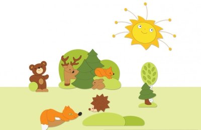 Декорация "Кочки" 118х38 см 46561 галерея 1