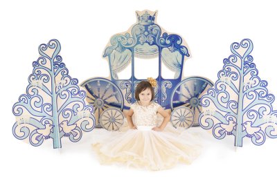 Комплект декораций У кареты Снежной королевы