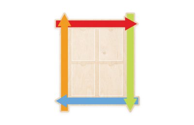 Информационный стенд "Стрелки" Премиум-класса