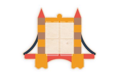 Информационный стенд "Мост" ПВХ