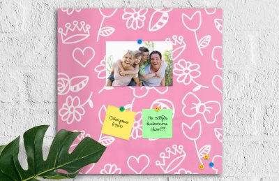 Базовая магнитная панель 50х50 Girl