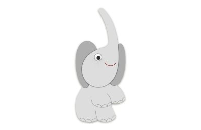 Декорация "Слоненок" 38х88 см