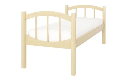 Кровать одноярусная «Ангелина» (сосна)