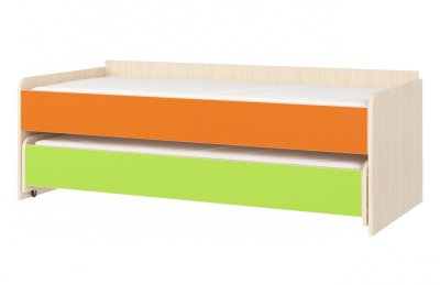 Кровать двухъярусная трансформер (выкатная)