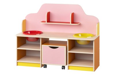Стол дидактический "Машенька" с пуфом