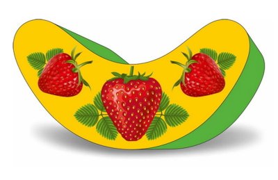 Качалка "Клубнички"