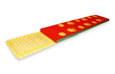 Дорожка массажная с аппликацией "Ручки, коленки"