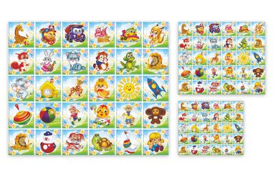 Комплект маркировочных наклеек для группы "Зайки"