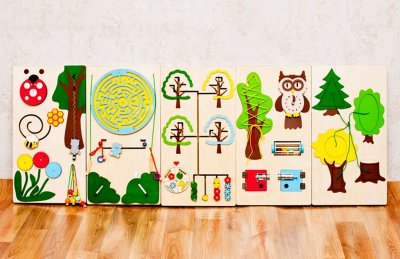 Комплект развивающих бизипанелей 2