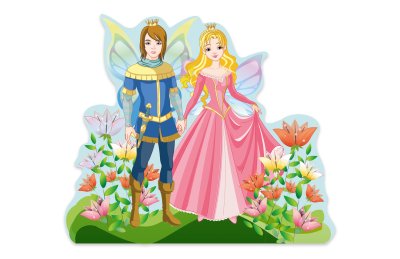 Декоративный элемент "Дюймовочка и Принц"