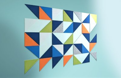 Комплект акустических войлочных стендов "Фантазия" КВС-10 галерея 2