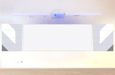 Оформление зоны доски "Абстракция"