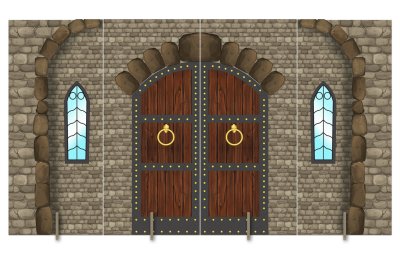 Двусторонняя декорация "Замок" 