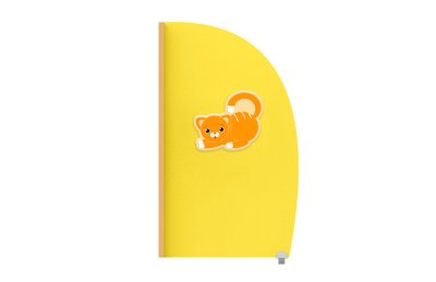 Перегородка "Котик" 60х104 см