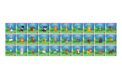 Комплект наклеек Светлячок 90 шт