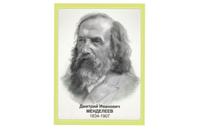 Стенд "Портрет Менделеев Д.И."