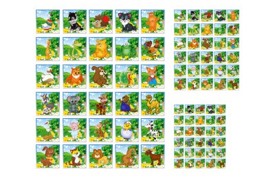 Набор наклеек маркировочных "Лесовичок"