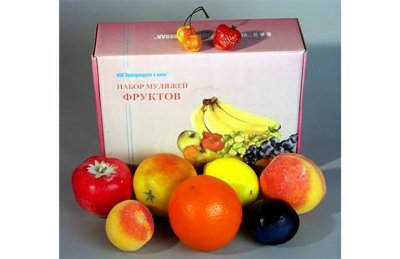 Набор муляжей. Фрукты