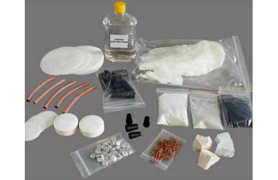 Набор химических реактивов. Материалы по химии