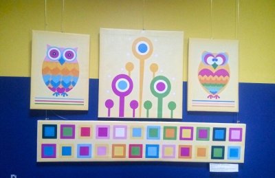 Выставка картин "Детство, как оно есть" в ДК им. Крупской!