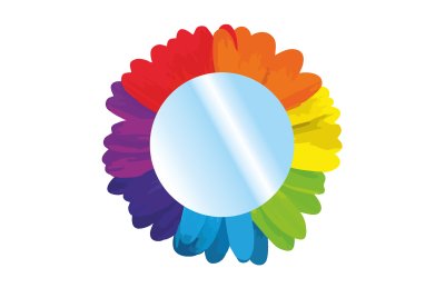 Зеркало "Цветик-семицветик"