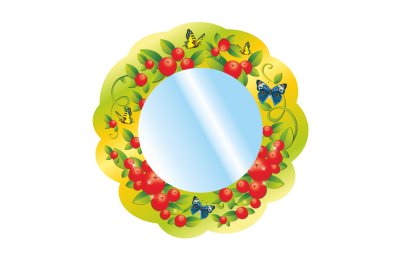 Зеркало "Брусничка"