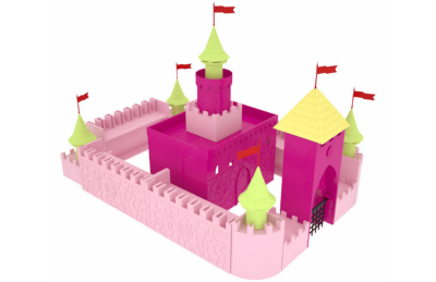 СКАЗОЧНЫЙ ЗАМОК развивающий конструктор 200 деталей в системе хранения 7129рос галерея 3