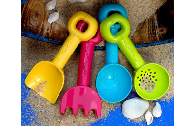 Комплект инструменты и формочки "Лесные" для игр с песком 50 шт. в системе хранения 7136рос галерея 3