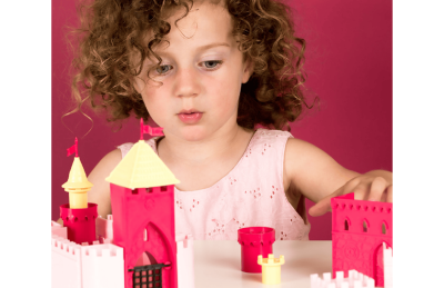 СКАЗОЧНЫЙ ЗАМОК развивающий конструктор 200 деталей в системе хранения 7129рос галерея 5