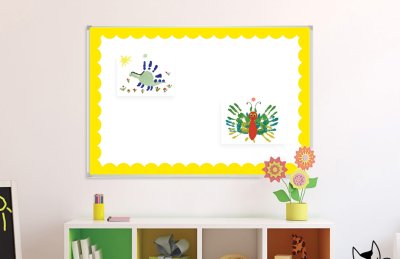 Наклейка для досок 90x60 cм “Желтая рамка” FFY-1 галерея 3